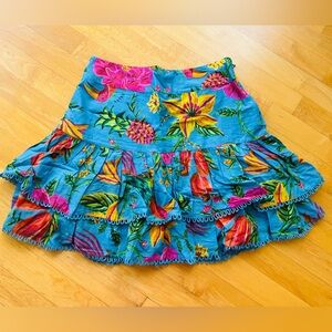 Farm Rio Blue Toucans Garden Skirt